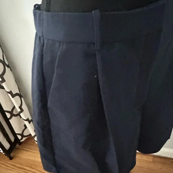 Abercrombie & Fitch Navy Women's Bermudas - Picture 3 of 4